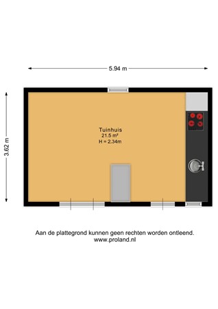 Floorplan - Oranjeweg 11, 1241 XN Kortenhoef